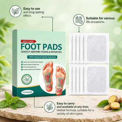Herbal & Gentle Ingredient Detox Foot Pads🌿🦶BUY 10 GET 10 FREE 🌱(Pack of 20)