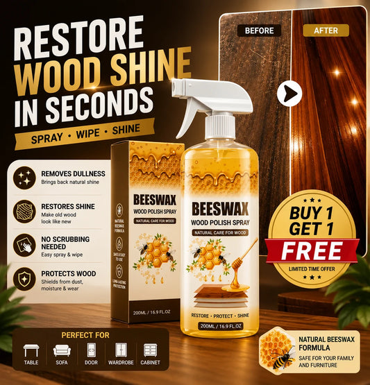 Beeswax Furniture Polish Spray (Buy 1 Get 1 Free)