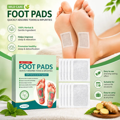 Herbal & Gentle Ingredient Detox Foot Pads🌿🦶BUY 10 GET 10 FREE 🌱(Pack of 20)