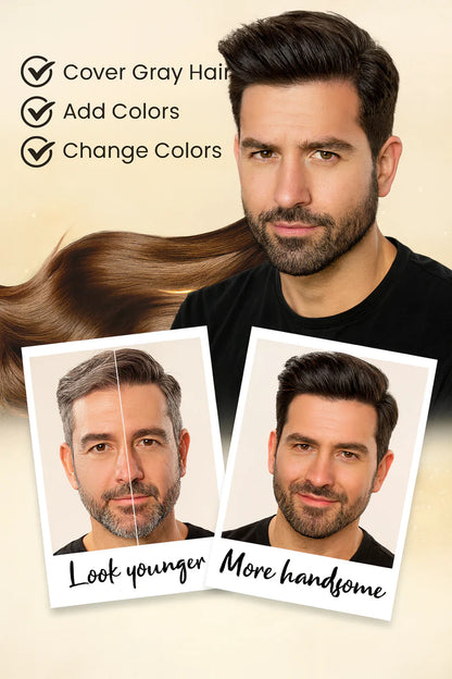 Japanese Long Lasting Natural Hair Dye Shampoo (Buy 1 Get 1 Free)