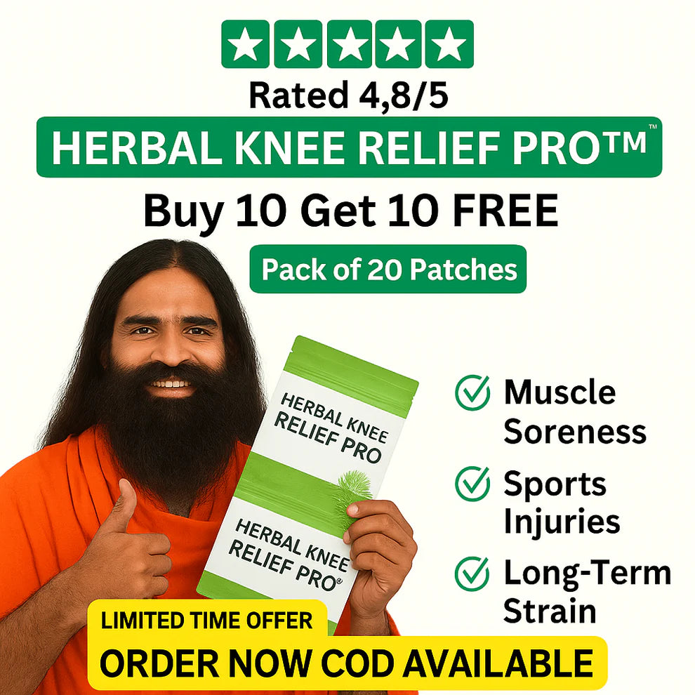 Herbal Knee Patches ( Buy 10 Get 10 Free )
