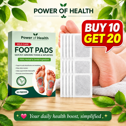 Herbal & Gentle Ingredient Detox Foot Pads🌿🦶BUY 10 GET 10 FREE 🌱(Pack of 20)