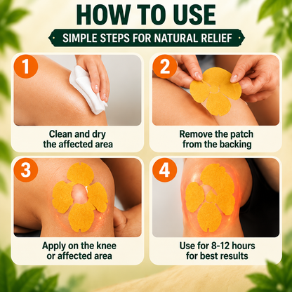 Turmeric Knee Patches (Buy 1 Get 1 Free)