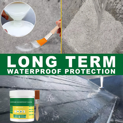 Transparent Waterproof Glue with Free Brush – Instant Leak Sealer for Home Repairs