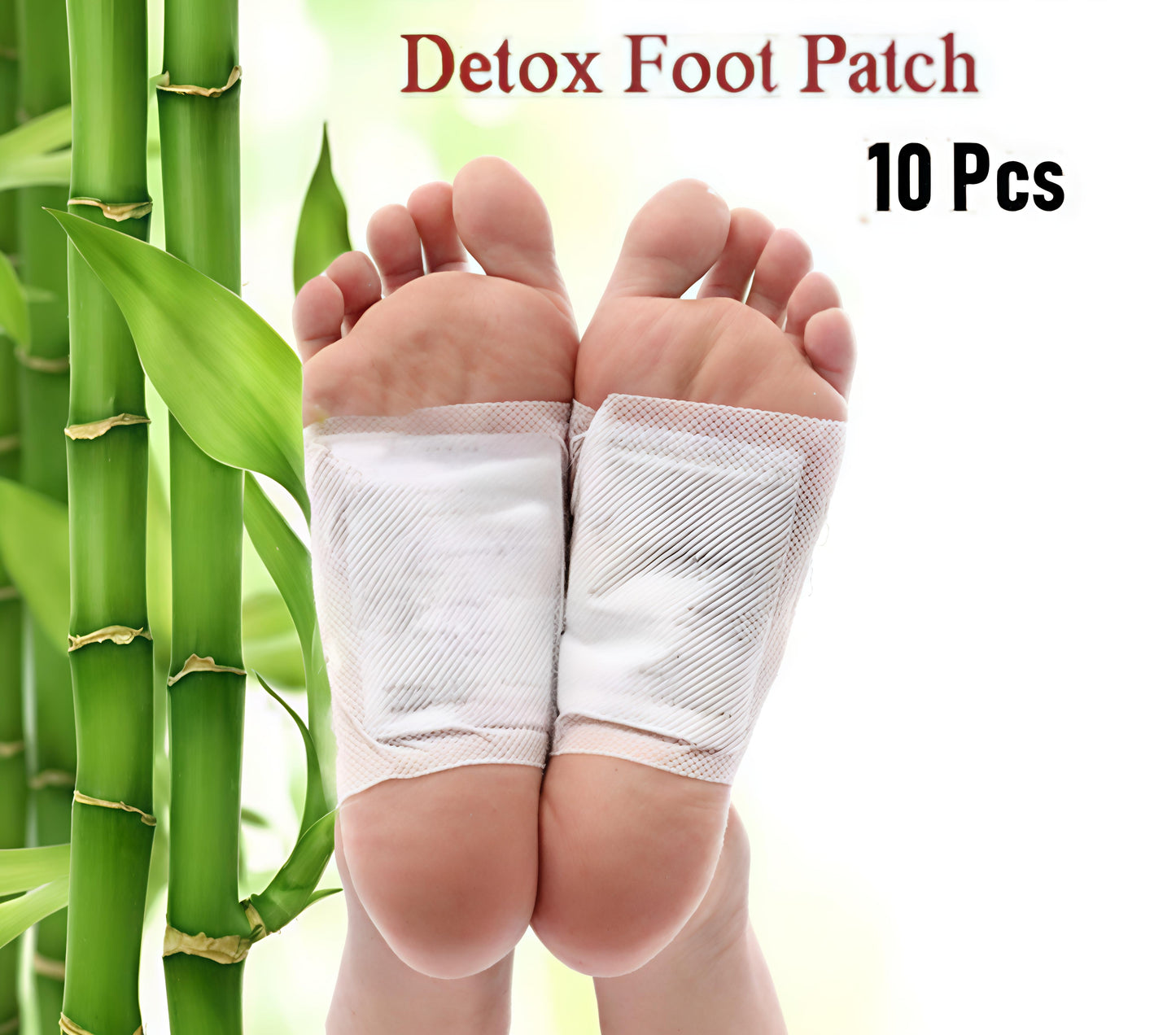 Herbal Detox Foot Patches – Pack of 10
