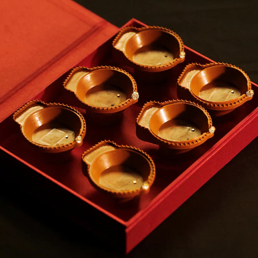 Eco-Friendly Water Sensor Diyas – Reusable & Safe for Family (Pack of 12/24)