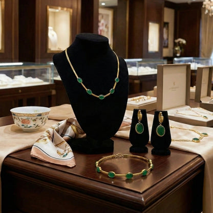 The Royal Emerald Heritage Set (3-Piece)